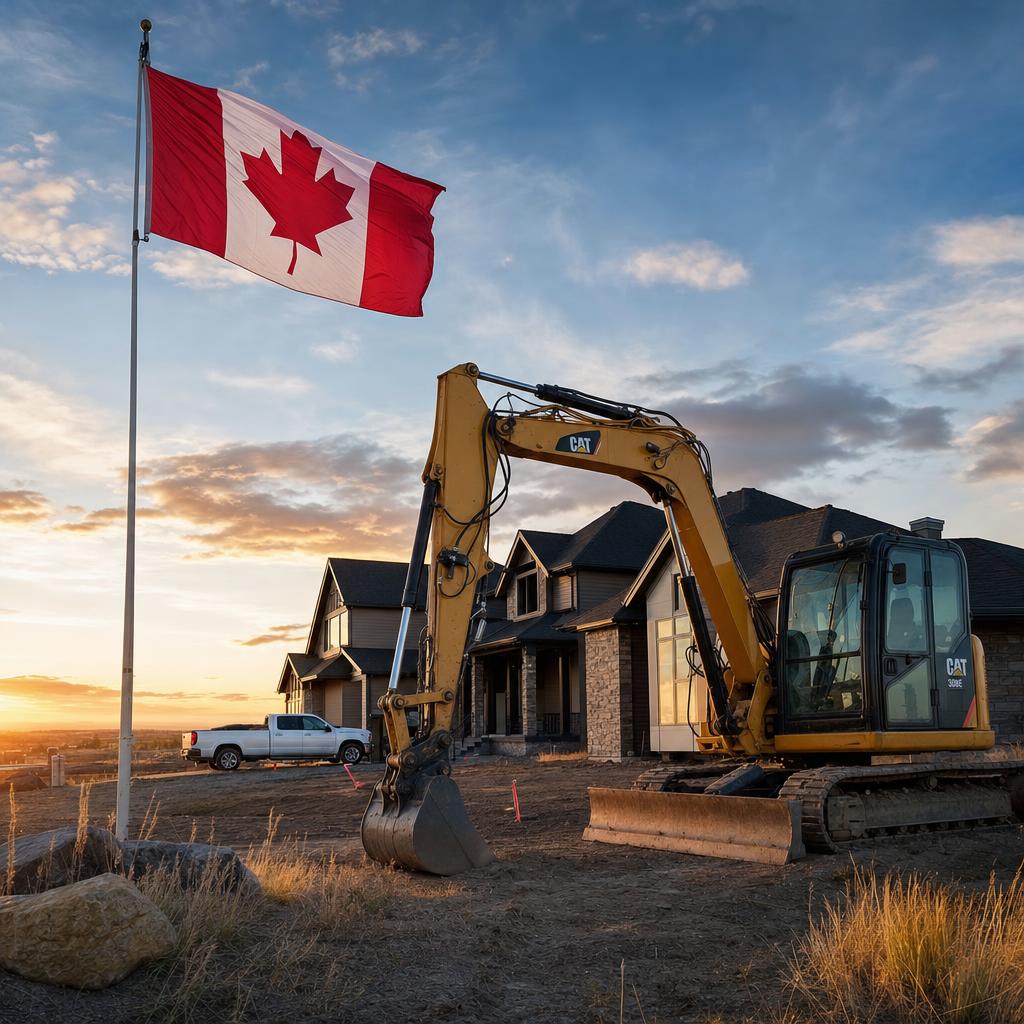 Underground utility installation Rocky View County
